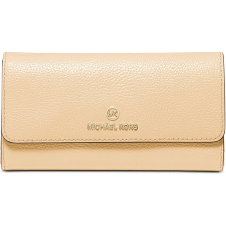 Michael Kors Jet Set Charm Large Trifold Wallet, Buttermilk