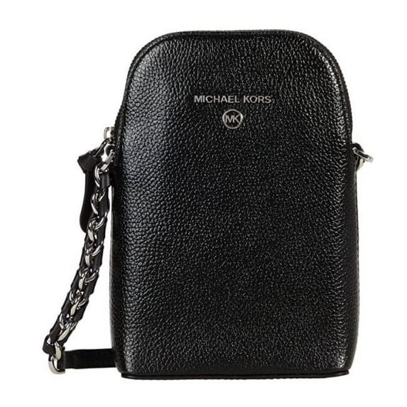 Michael Kors Jet Set Charm Small North/South Chain Phone Crossbody Black One Siz
