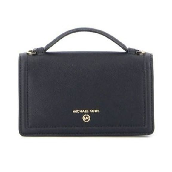 Michael Kors Jet Set Charm Small Top-Handle Phone Crossbody Black One Size …