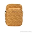 thumbnail image 1 of Michael Kors Jet Set Cider PVC Flight Leather North South Chain Crossbody Bag, 1 of 4