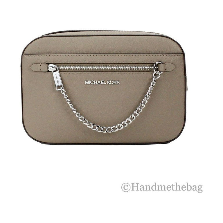 Michael Kors Women s Jet Set Large Saffiano Leather Crossbody Bag 35T1STTC9L Dusk
