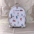 thumbnail image 1 of Michael Kors Jet Set Adina Medium Backpack Signature Bright White MK Multi, 1 of 4