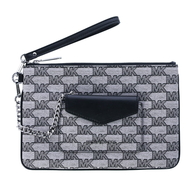 Michael kors black clutch deals