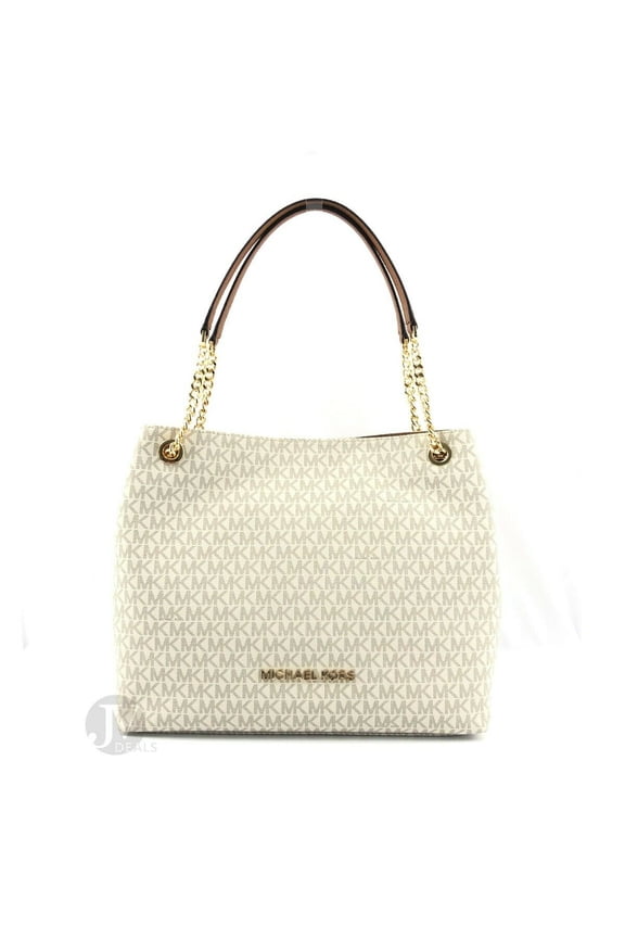 Jet Set Large Chain Shoulder Tote Handbag Bag