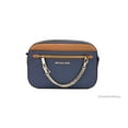 thumbnail image 1 of Michael Kors Jet Set Large EW Navy Saffiano Zip Chain Crossbody Handbag Purse, 1 of 4