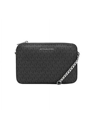 Michael Kors Cooper Men's Crossbody Bag in Black MK Signature Logo Print