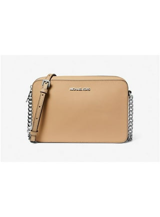 Saffiano Cross-Body Bag Nude Snake - Women's Leather Bags