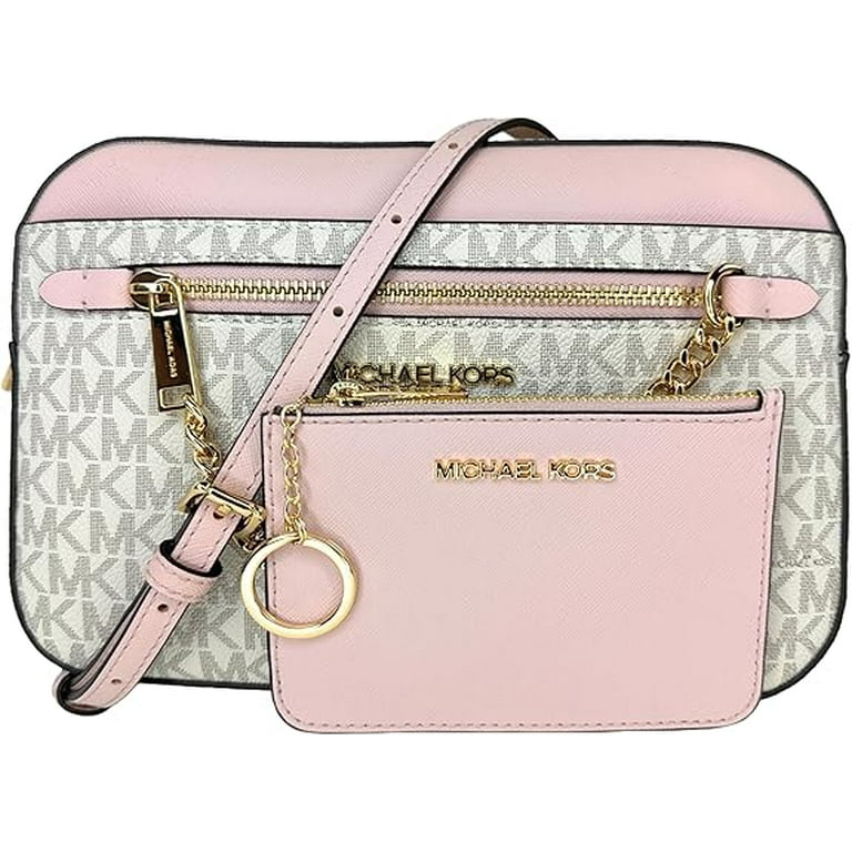 Michael Kors Jet Set Large Logo Crossbody Bag With Matching Logo