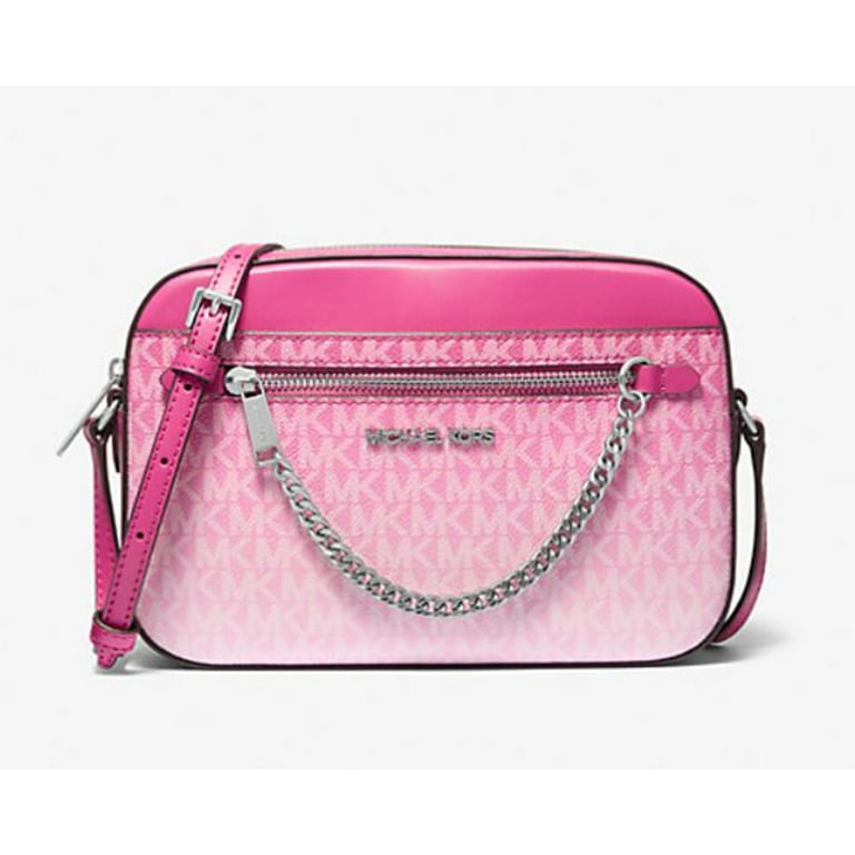 Michael Kors US 7 エレクトリックピンク Michael Kors Womens Charlotte Large Top Zip Tote (Electric