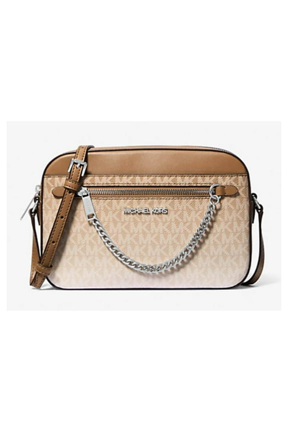 Jet Set Large Ombré Signature Logo Crossbody Body (Husk) 35R5STTC9V-Husk