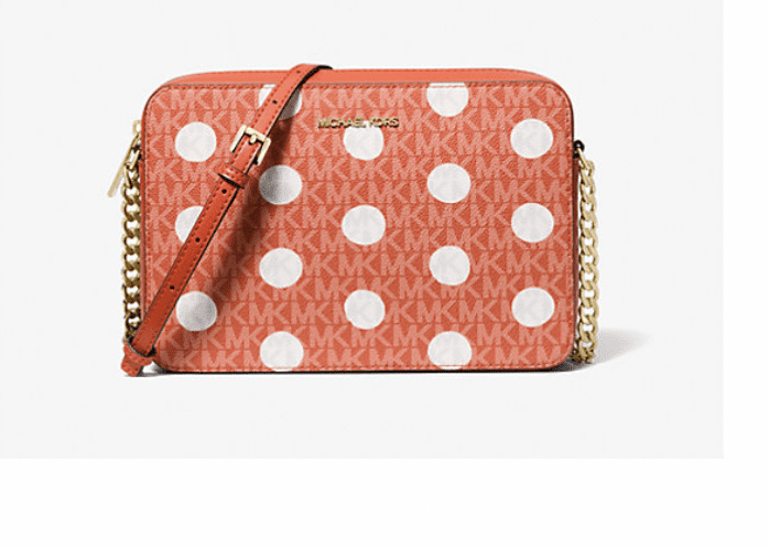 ショルダーバッグ・ポシェット MICHAEL KORS Jet Set Large Polka Dot Signature Crossbody Bag Jet Set Large Polka Dot Signature Logo Crossbody Bag