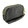 thumbnail image 1 of Michael Kors Jet Set Multifunction Wristlet Black Leather, 1 of 4