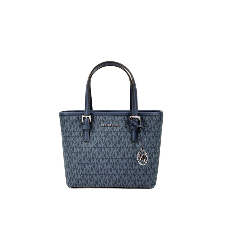 Michael Kors Michael Kors Navy Signature XS Carryall Tote Women's