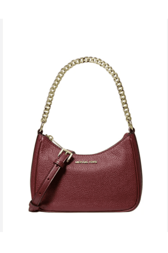 Jet Set Small Leather Convertible Crossbody Shoulder Bag