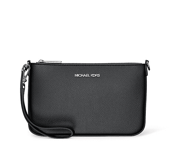 Michael Kors Women's Jet Set Small Pebbled Leather Convertible