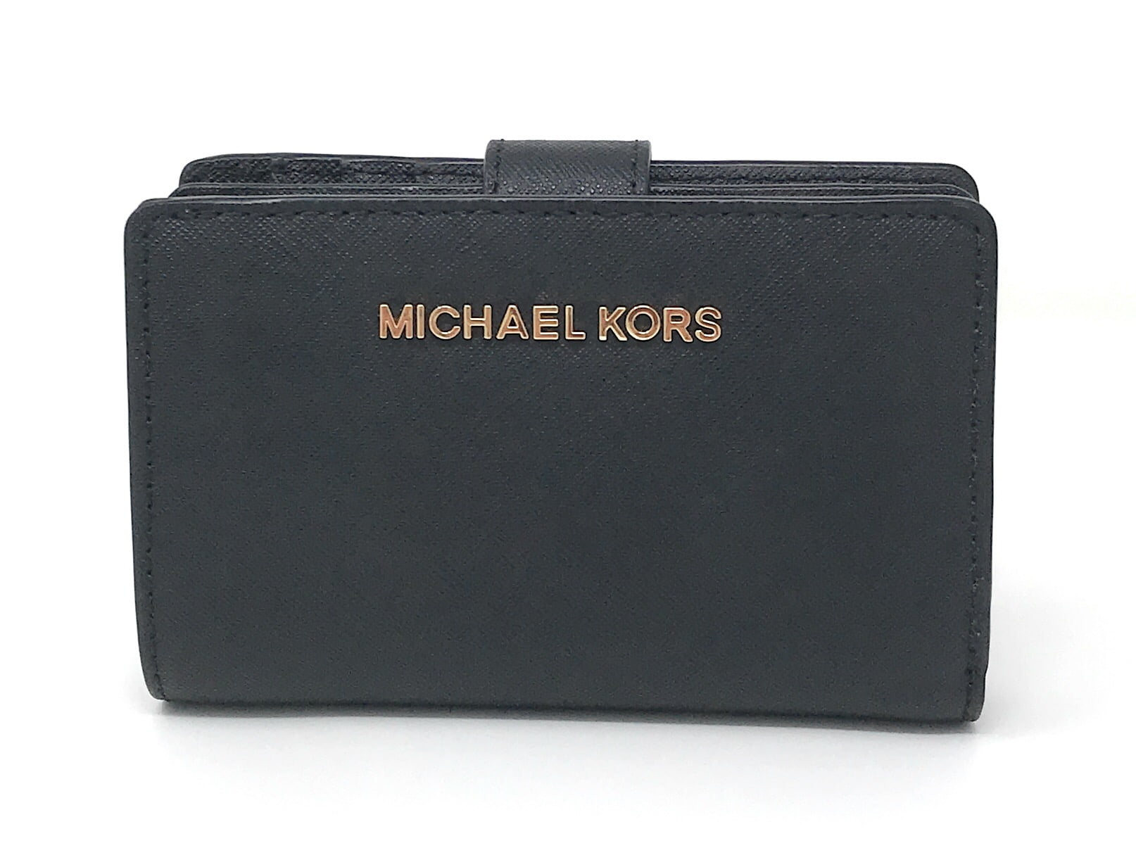 Jet set medium saffiano leather slim wallet hot sale