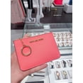thumbnail image 1 of Michael Kors Jet Set Travel Coin Key Chain Card Holder Wallet Grapfruit, 1 of 3
