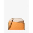 thumbnail image 1 of Michael Kors Jet Set Travel Medium Dome Crossbody Signature MK Bag Pop Orange, 1 of 3