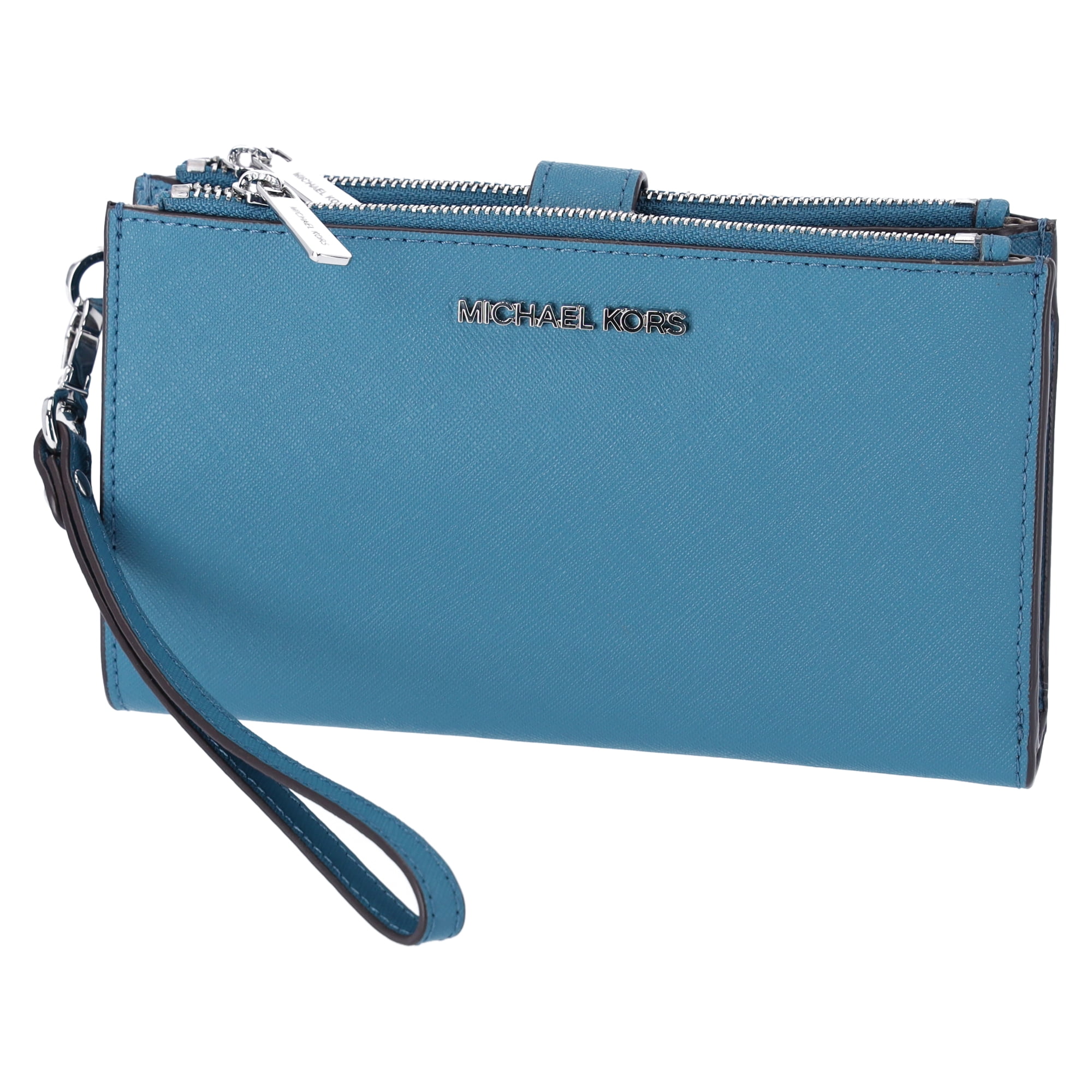 Michael Kors Jet Set Designer Travel Wristlet, Large Double Zip
