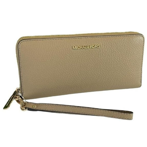 Michael Kors Jet Set Travel Large Camel Continental Wallet
