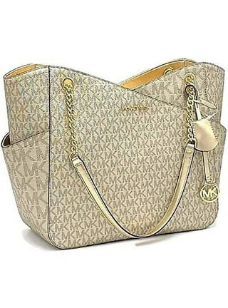 Michael kors monogram handbag gold new arrivals