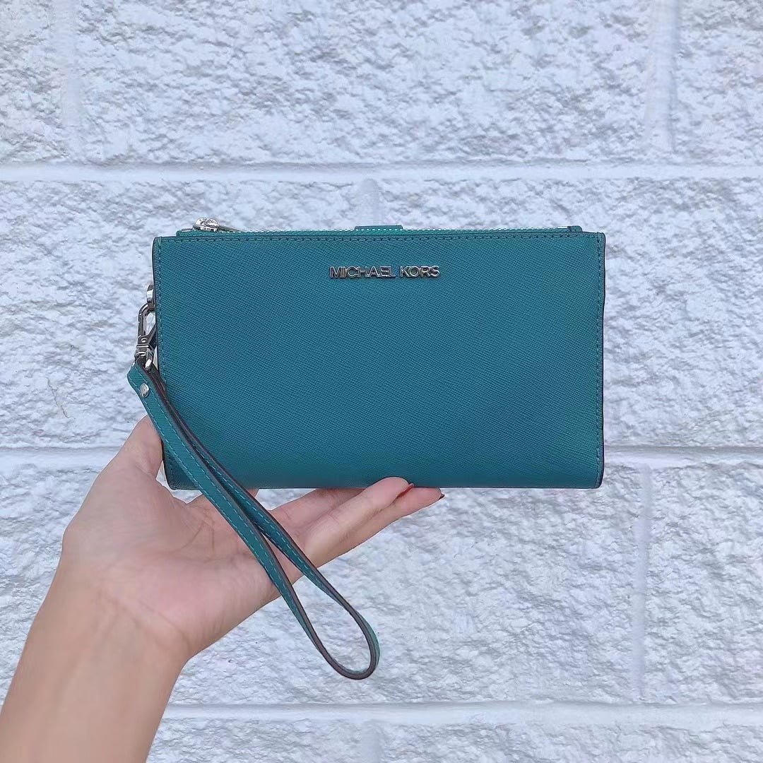 michael kors wallet blue