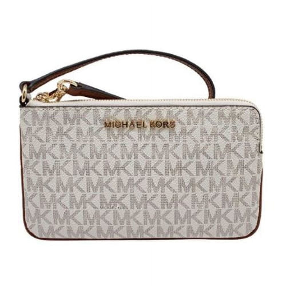 MICHAEL Michael Kors JET SET CHAIN POUCHETTE - Clutch - vanilla/off-white 