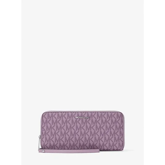 Michael Kors Jet Set Travel Large Travel Continental Wristlet Wallet Quartz