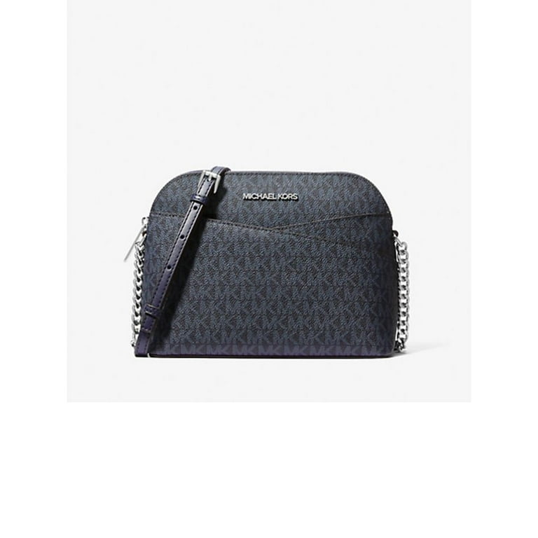 Michael Kors Jet Set Crossbody Bag, Medium Dome Shape, Logo-Print