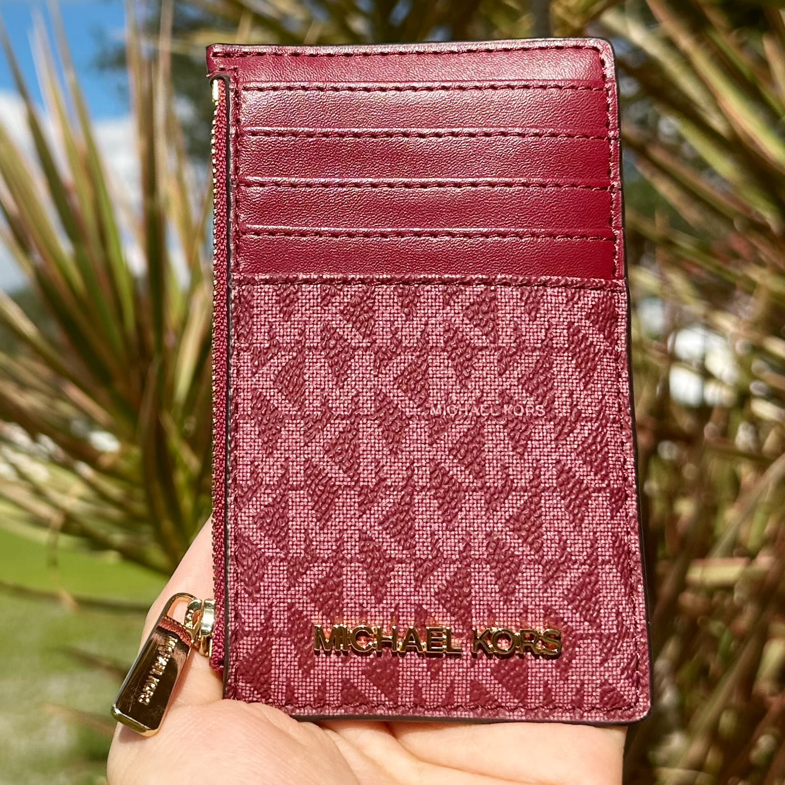 Michael Kors Jet Set Travel Medium Top Zip Card Nepal Ubuy