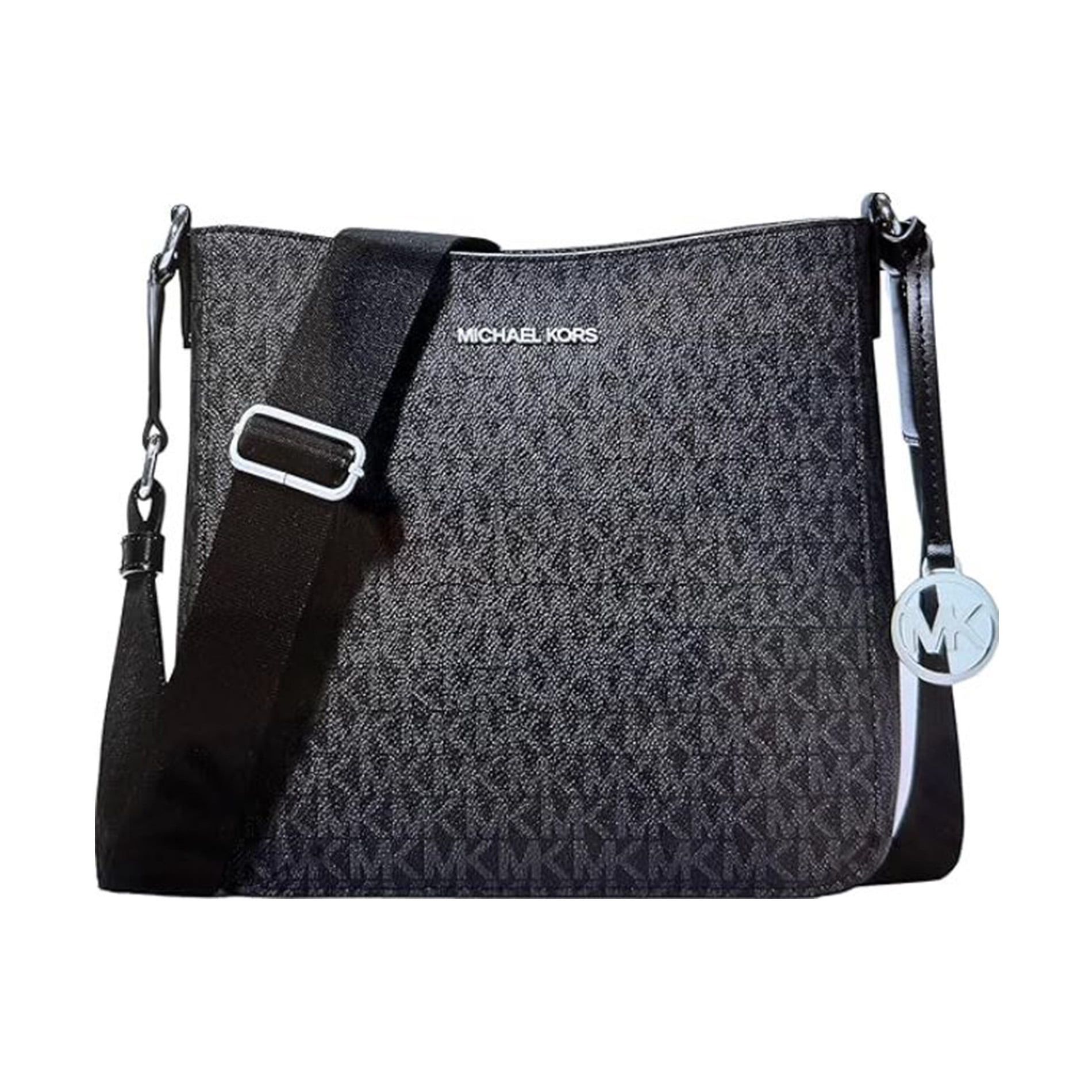 Michael Kors Womens Small Leather Crossbody Bag (Black
