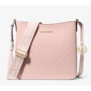 Michael Kors Womens Jet Set Small Signature Logo Crossbody Bag Powder Blush 35T5GTVC5V-424