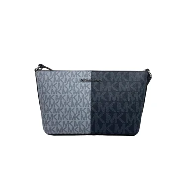 Michael Kors Jet Set Travel Small TZ Crossbody Bag Purse Blue