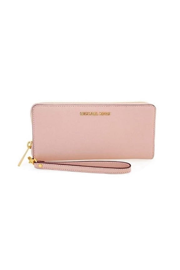 Jet Set Women’s Leather Travel Continental Wristlet Wallet