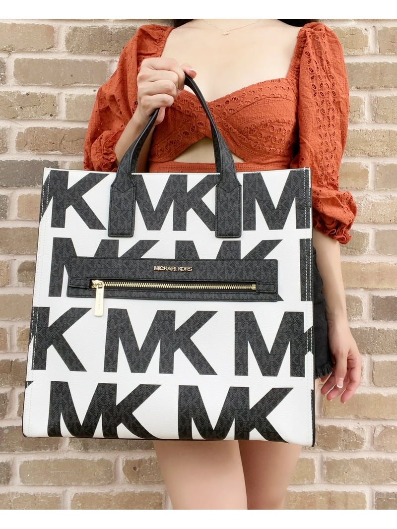 未使用 MICHAEL KORS KENLY ケンリー L TOTE BAG Michael Kors Kenly Large Tote Satchel Handbag Purse, Black
