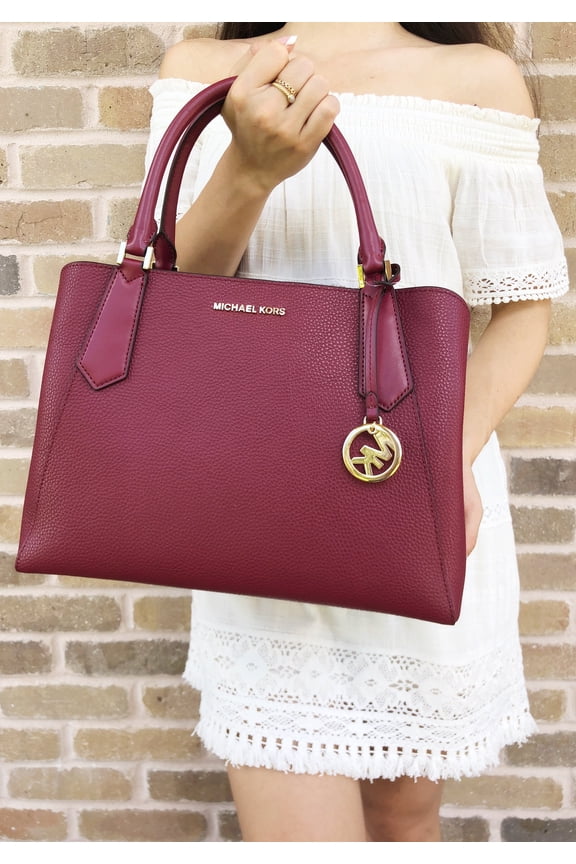 Kimberly Large East West Satchel Bag Mulberry Leather