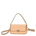 thumbnail image 1 of Michael Kors Ladies Bradshaw Small Leather Shoulder Bag - Cantaloupe, 1 of 1