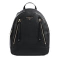 thumbnail image 1 of Michael Kors Ladies Brooklyn Medium Pebbled Leather Backpack - Black, 1 of 1