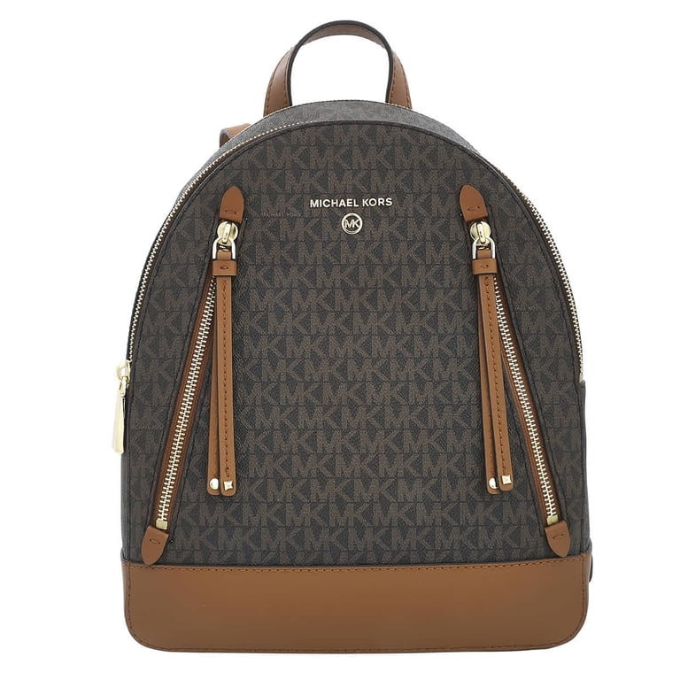 Michael Kors Ladies Brooklyn Medium Pebbled Leather Backpack