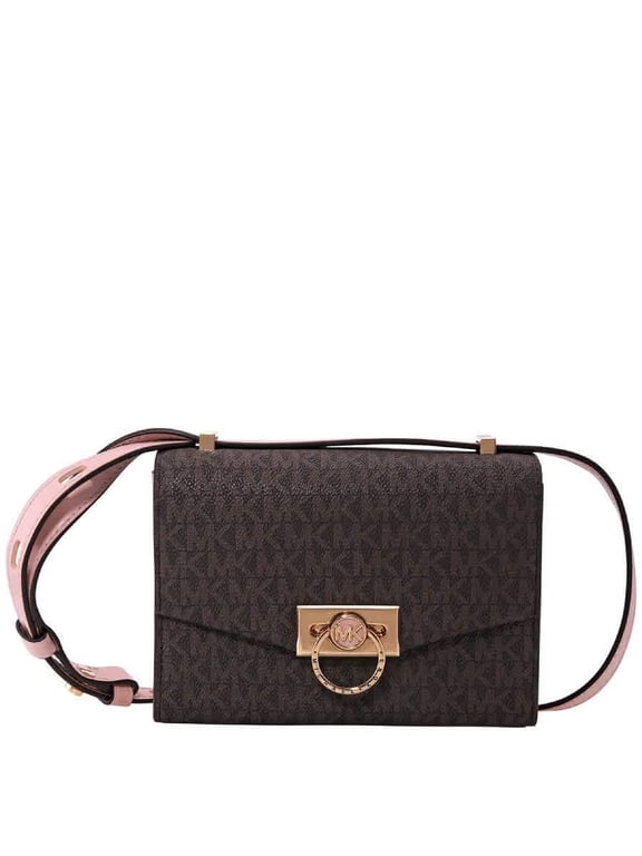 Ladies Hendrix Extra-small Logo Convertible Crossbody Bag - Brown