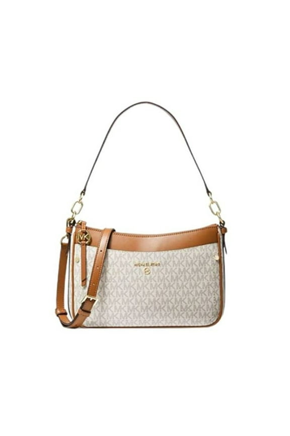 Ladies Jet Set Medium Logo Shoulder Bag