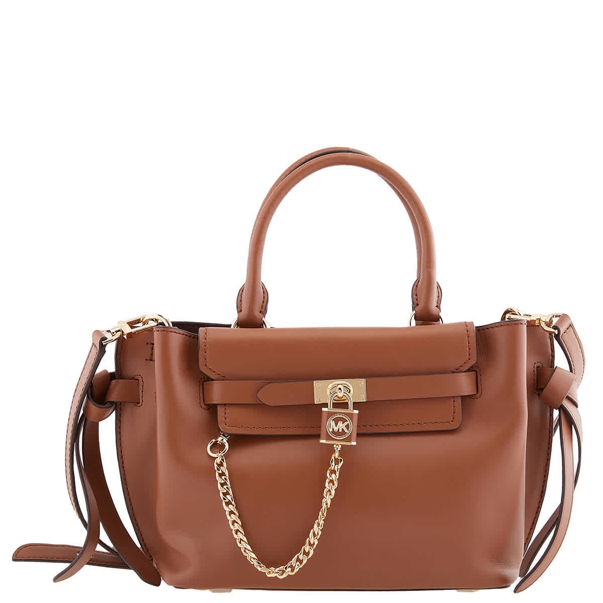 MICHAEL KORS HAMILTON LEGACY ベルテッド サッチェル Michael Kors Ladies Luggage Hamilton Legacy Small Leather Belted