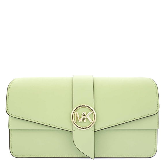 Michael Kors Ladies Medium Greenwich Saffiano Leather Bag in Aloe