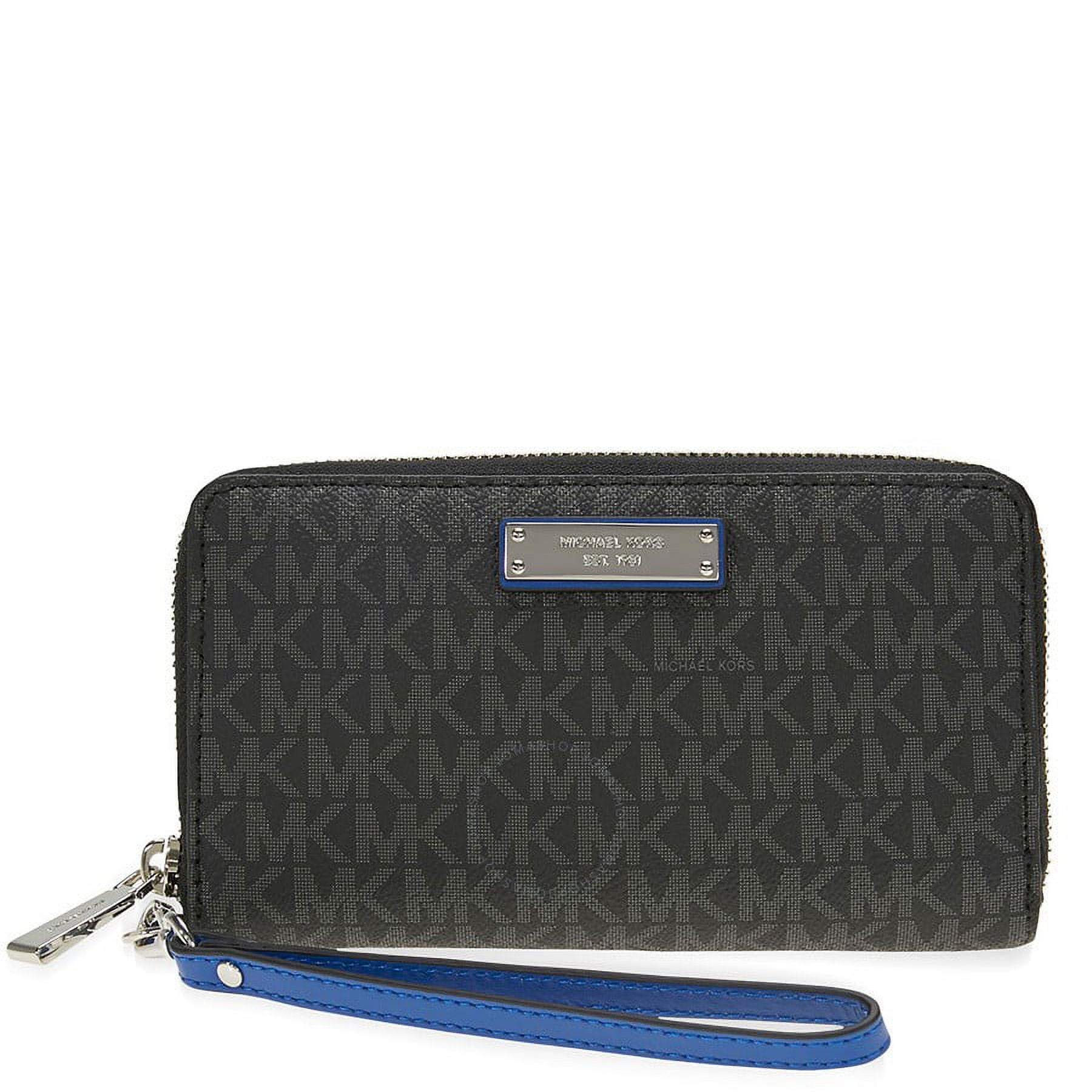 Michael kors wallet electric cheap blue