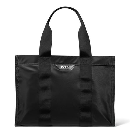 Michael Kors Lautner Nylon Large Foldable Tote Bag (Black)