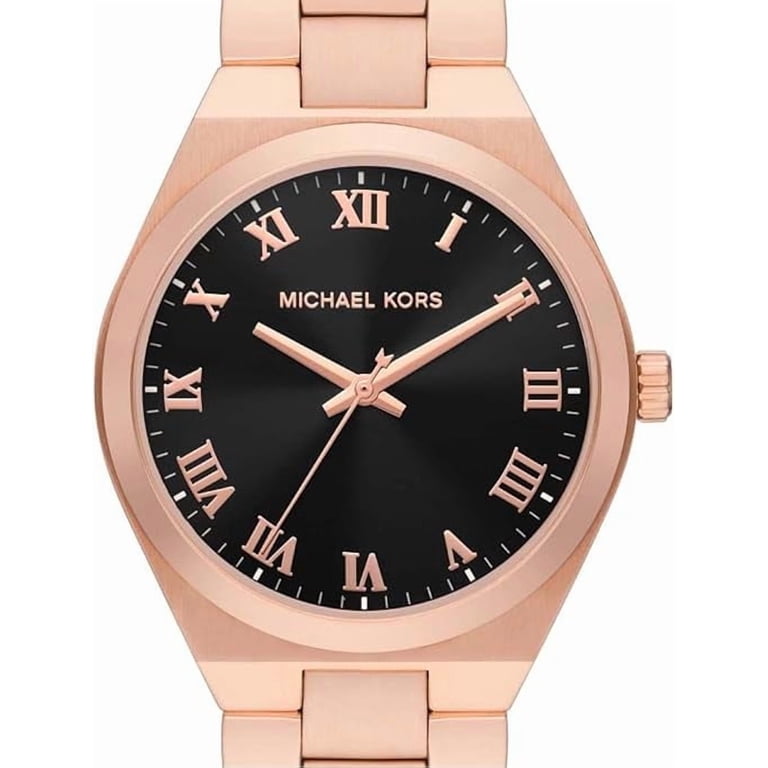 Brand New Michael Kors Mini Slim Runway Rose Gold-Tone Three-Hand Watch - IN BOX Michael Kors Slim Runway Three-Hand Rose Gold-Tone Stainless  main image 3