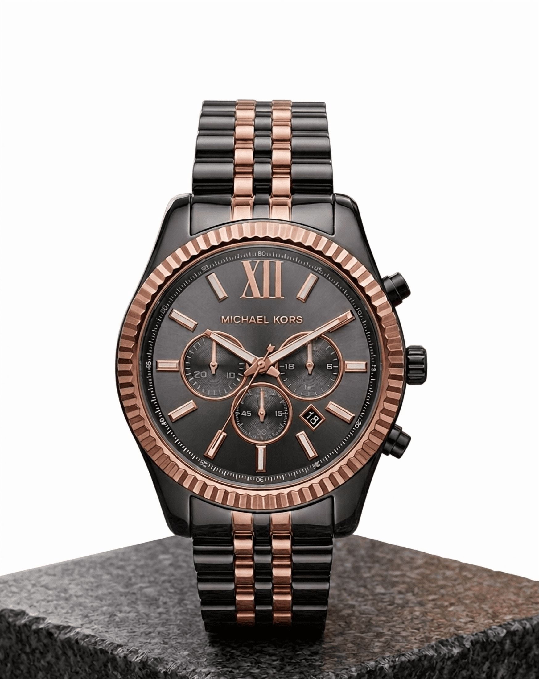 Michael Kors, Men's Watch, Lexington Chronograph, Gray - Walmart.com
