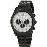 Michael Kors Lexington Chronograph Quartz Crystal Paved Dial Mens Watch MK8605