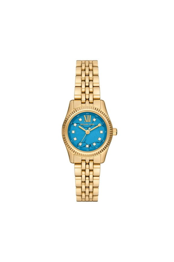 Lexington Three-Hand Gold-Tone Steel Women's Watch (Model: MK4813)