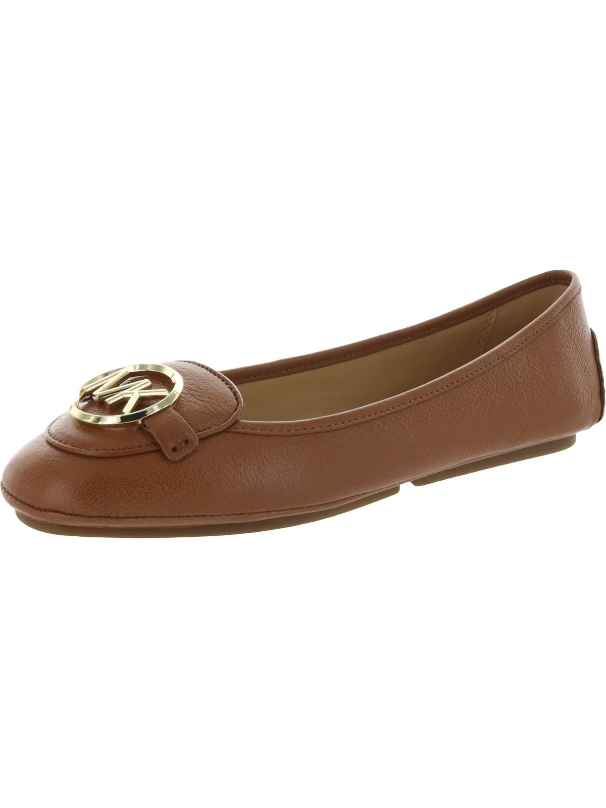 Michael Kors Lillie Moc Women s Leather Logo Charm Slip On
